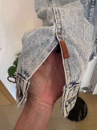 Chaqueta vaquera forrada Bershka