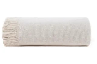 Colcha Multiusos Sofa Manta Foulard Beige