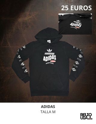 Sudadera Adidas Negra Talla M