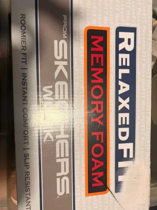 Skechers Relaxed Fit Memory Foam Zapatos Negros