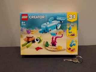 Lego Creator 3in1 31128 Delfino e tartaruga, nuovo