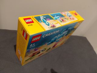 Lego Creator 3in1 31128 Delfino e tartaruga, nuovo