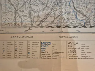 Mapa Cartografía Militar España Collado Villalba