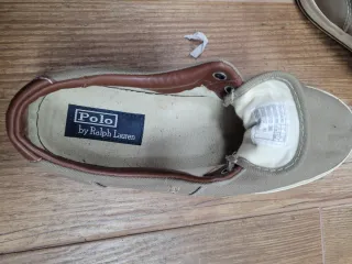 Zapatillas Polo Ralph Luuren verde oliva , marrón