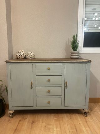 Aparador antiguo madera maciza