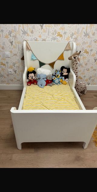 Cama extensible Ikea Busunge + colchón
