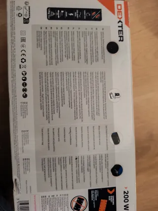 Lijadora Dexter 200W