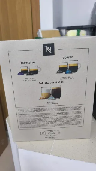 Cafetera Nespresso Vertuo Pop Amarilla