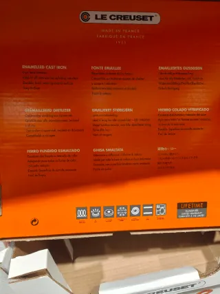 Sartén Skillet grill  hierro fundido Le Creuset