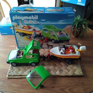 Playmobil 4144 Family Fun Barco y Coche