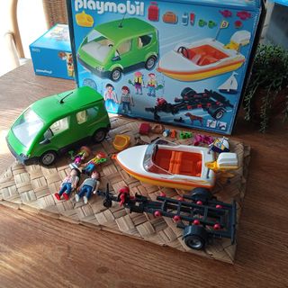 Playmobil 4144 Family Fun Barco y Coche