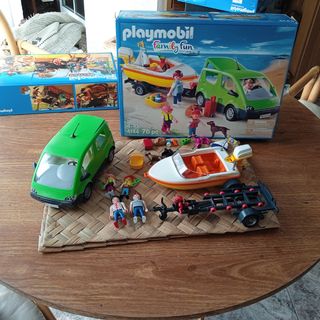 Playmobil 4144 Family Fun Barco y Coche