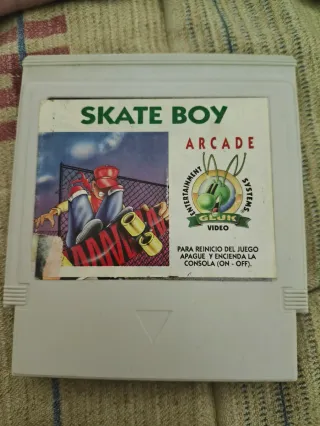 Skate Boy Arcade Gluk NES COLECCIONISMO