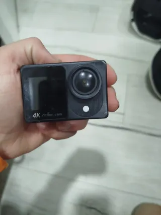 Cámara de Acción Wopro 4K Negra