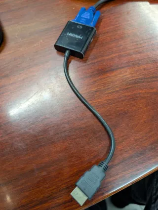 Monitor Philips 17 LED + Adaptador HDMI