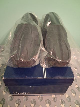 Mocasines Dustin Azul marino. Número 41