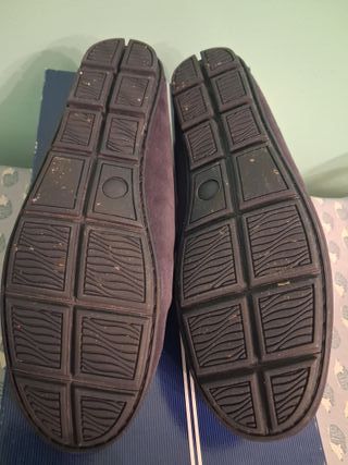 Mocasines Dustin Azul marino. Número 41