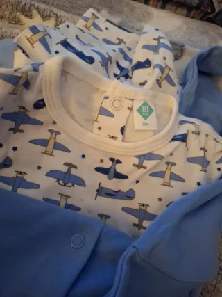 Pijama Bebé Azul Baby Airlines