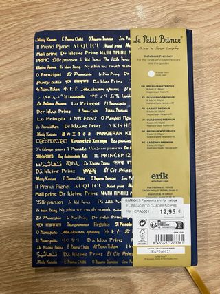 Libreta Le petit prince + Bolígrafo