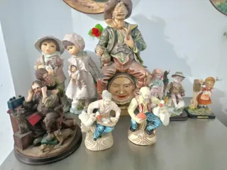 Figuras decorativas de porcelana