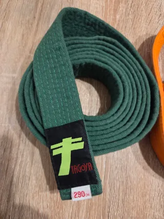 Cinturón Judo NKL oficial Amarillo 290 cm