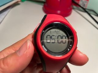 Reloj Deportivo Decathlon Waterproof Rojo