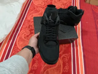 Jordan 4 Black Cat / 44.5 EU