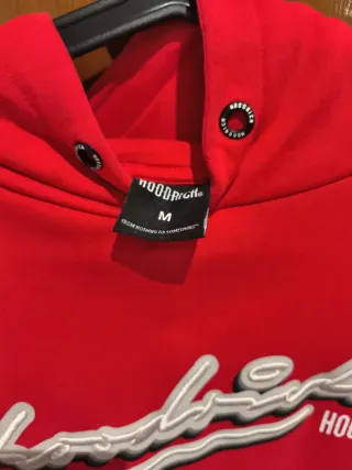 Sudadera Hoodrich Roja Talla M