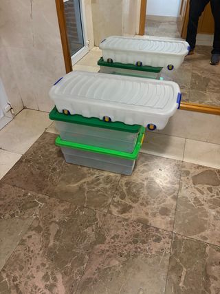 Cajas Contenedor Plástico Apilables