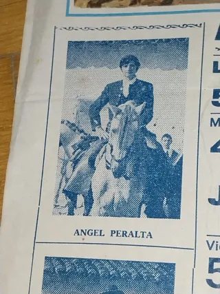 Almodóvar del Campo cartel toros 1971
