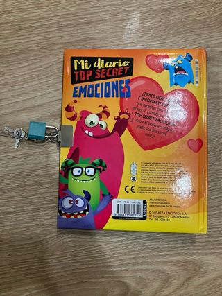 Diario Secreto con Bolígrafo Tinta Invisible