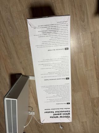 Estufa eléctrica ok. blanca