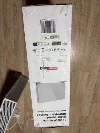 Estufa eléctrica ok. blanca