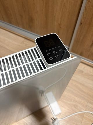 Estufa eléctrica ok. blanca