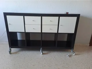 Conjunto 3 Muebles Salón Madera