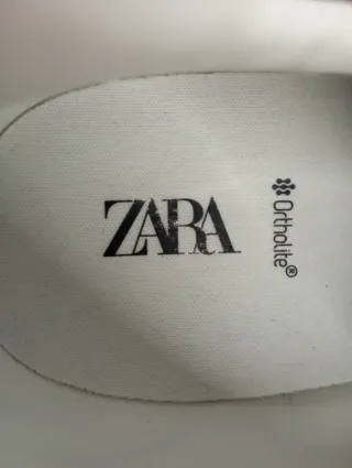 Zapatillas Zara Hombre Azul y Gris