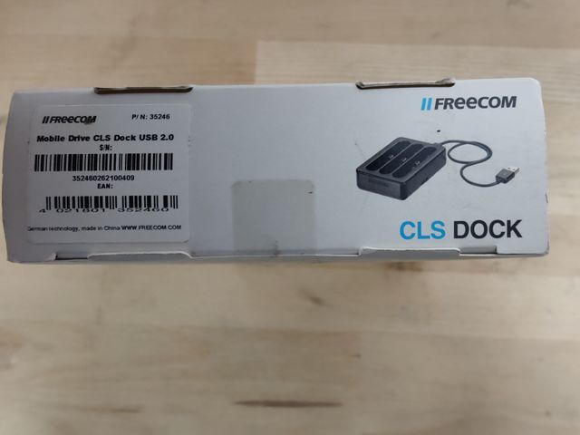 Freecom CLS Dock 3 Porte USB 2.0 nuovo mai usato