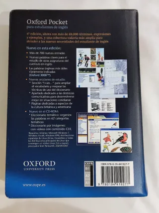 Diccionario inglés-español Oxford Pocket
