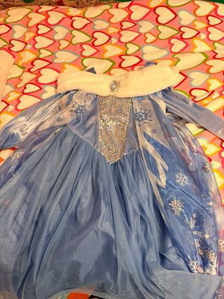 Disfraz Elsa Frozen Talla 6-8