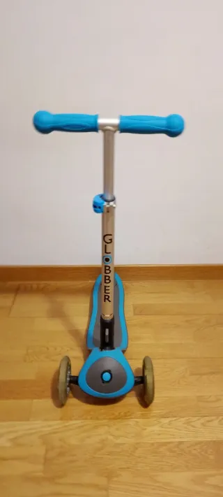 Patinete Globber 3 Ruedas Azul/Gris