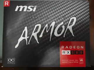 Tarjeta Gráfica MSI Armor RX 580 OC