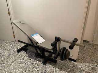 Banco de pesas ajustable DOMYOS