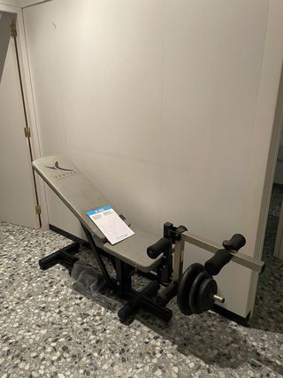 Banco de pesas ajustable DOMYOS