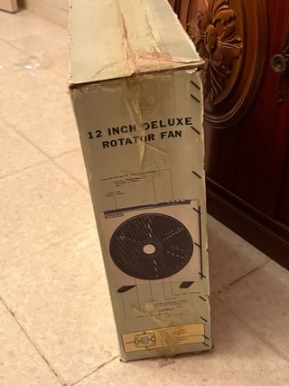 Ventilador IBERLOCK 12 Deluxe Rotator