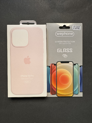 Funda iPhone 15 Pro Silicona Nueva 6