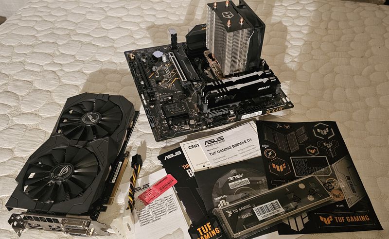 PC Gamer ASUS I7 32GB RAM RGB Completo