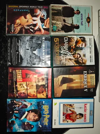 Películas Blu-ray y DVD