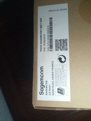 Router Sagemcom completo - como nuevo