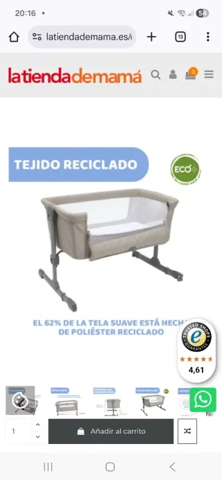 Minicuna Chicco Colecho con bolsa de viaje