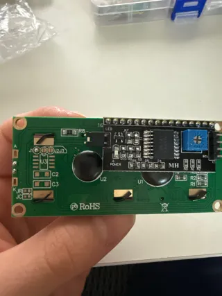LCD 16x2 (1602) + módulo I2C PCF8574 para Arduino